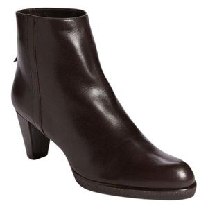 NEW Stuart Weitzman Restart Leather Ankle Boot